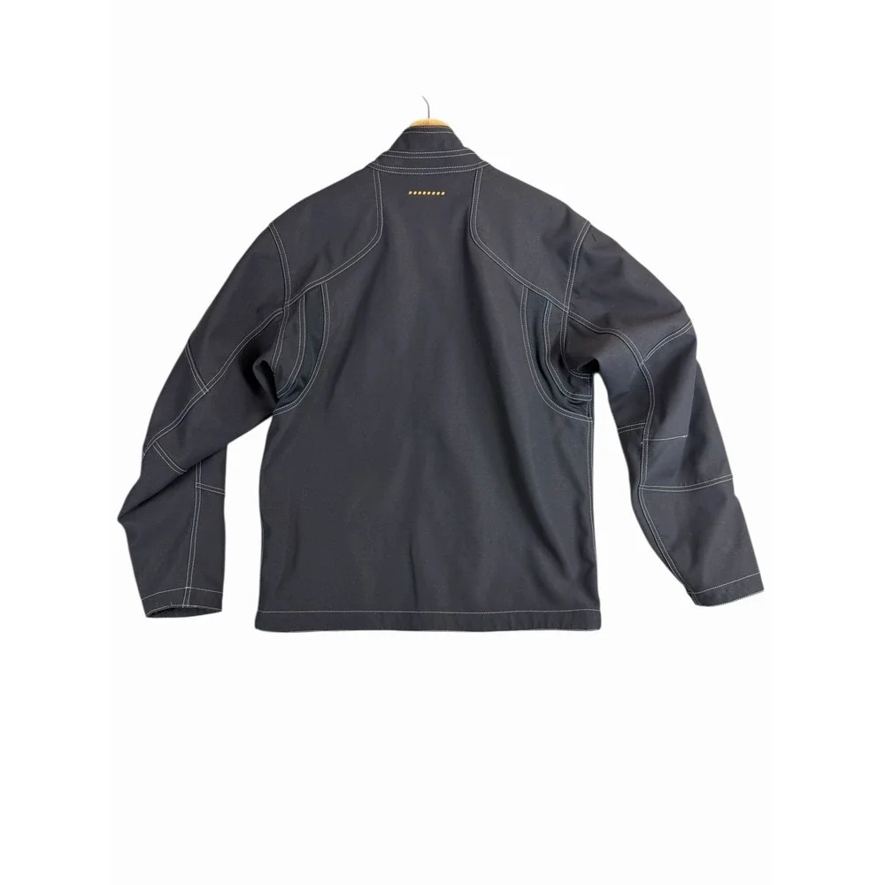Ariat Rebar Mens M Black Softshell Jacket Full Zip Work Ranch Outdoor